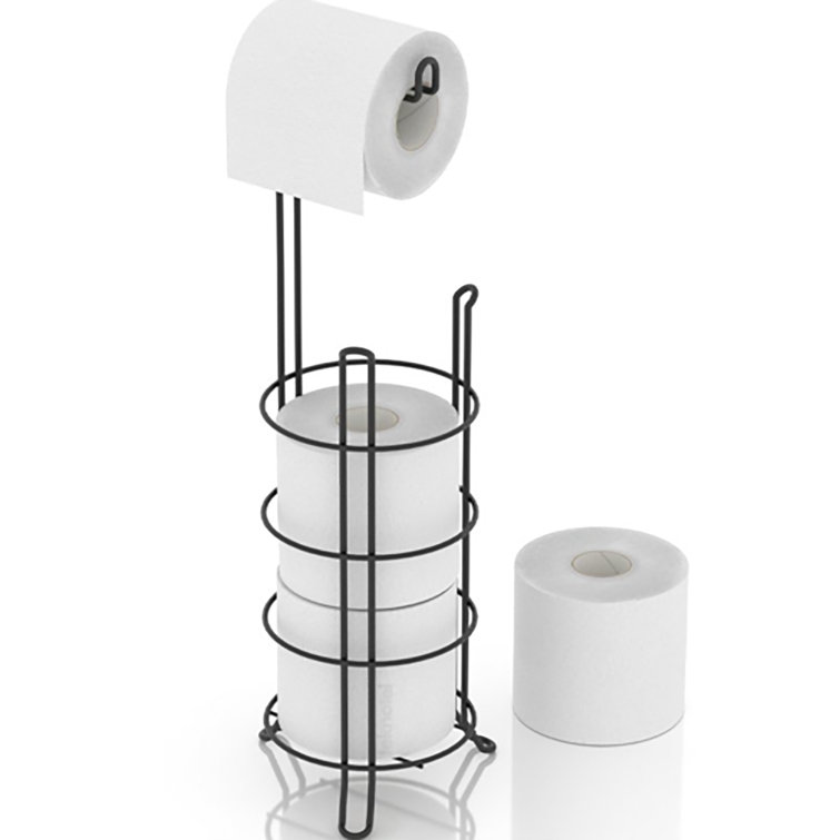Rebrilliant Free Standing Toilet Roll Holder Wayfair.co.uk